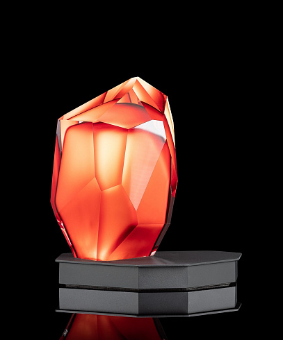 Настольная лампа LASVIT Crystal Rock red Crystal Rock CL017TA+red