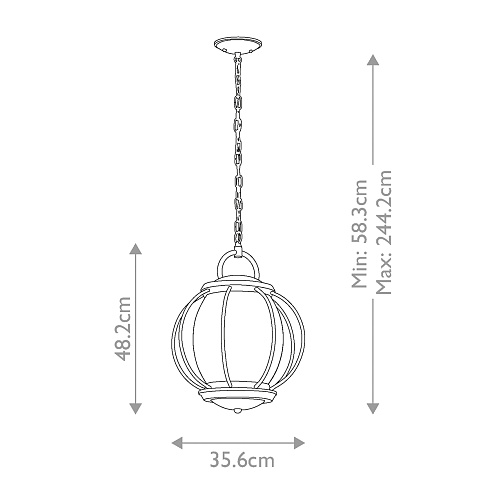 Подвесные фонари Kichler KL-VANDALIA8-L 
