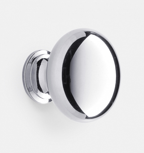 Ручка-кнопка Rejuvenation Massey d.3.2 Polished Chrome Massey 2441857 (C100242)