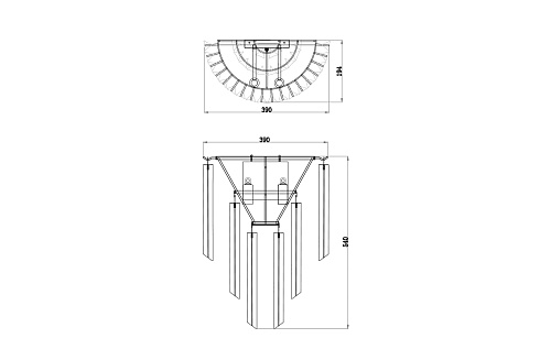 Бра Garda Decor 20MB3399-2 