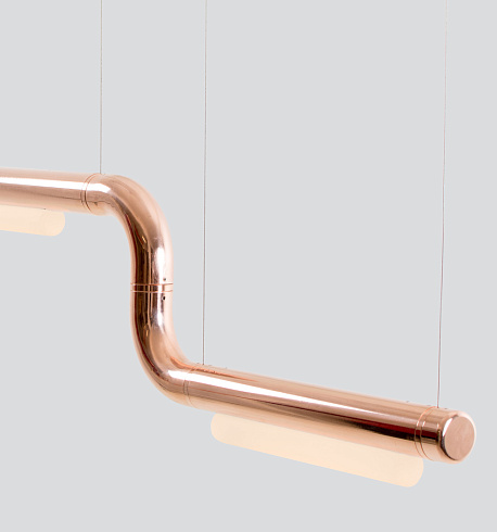 Подвесной светильник A-N-D Pipeline CM2 Black Pipeline PIP-CM2-P-BK-DW