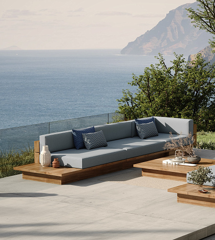 Журнальный стол Delight Collection Outdoor Menorca Menorca Menorca Coffetable