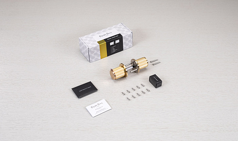 Дверная ручка Buster and Punch Knob Brass Linear set of 2 Door Linear RDK-051053