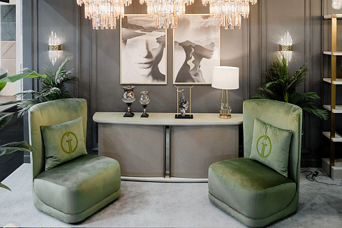 Кресло поворотное Grazia 3 категория Garda Decor GD-GRAZIA-3К 