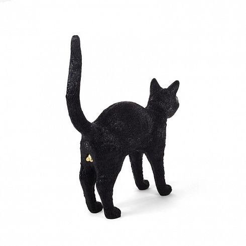 Настольная лампа Seletti Jobby The Cat Black Cat Lamp 15041