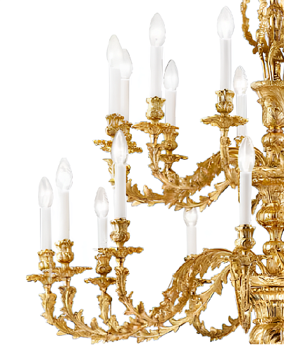 Люстра Arizzi 760/12+12 Antique French gold 760