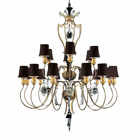 Люстра Schonbek 53518-22 H Black Tango