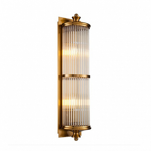 Настенный светильник Delight Collection Glorious 2 brass Crystal bar KM0925W-2B brass