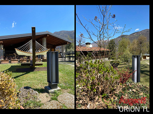 Уличный светильник AUGENTI Orion TL 36W 2700K on/off  Orion 484F0/HR35PO