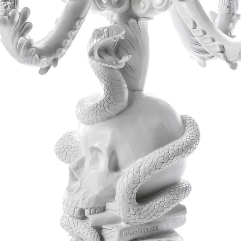 Канделябр Seletti Giant Burlesque Skull White Burlesque 14873 BIA