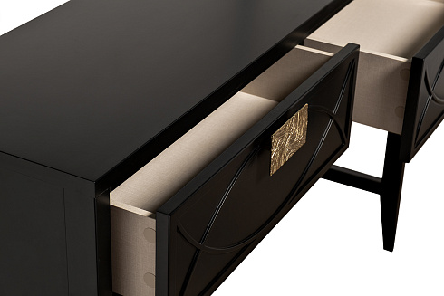 Консоль черная см Garda Decor 151SV-00003 