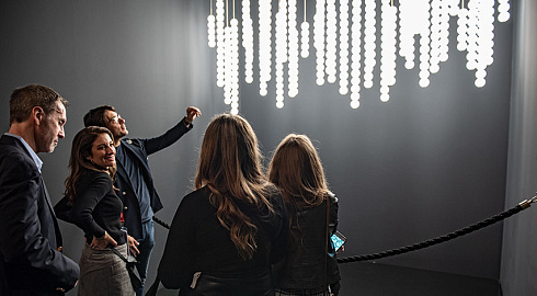 Подвесной светильник Terzani Abacus Linear Abacus 0V12S P4 B.R 3M