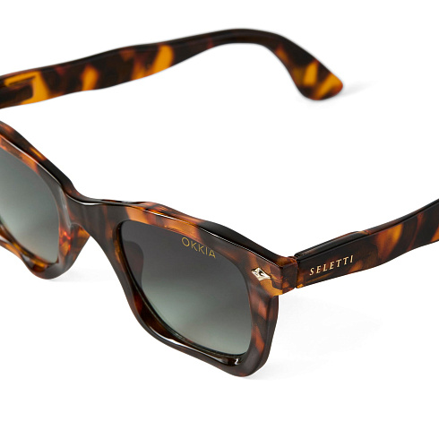 Солнцезащитные очки Seletti DAKOTA - Green Gradient SELETTI X OKKIA OKS02-CHG