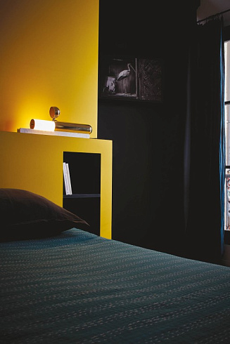 Настольная лампа DCW Editions ISP Nero Marquina  ISP BR-BL-MA