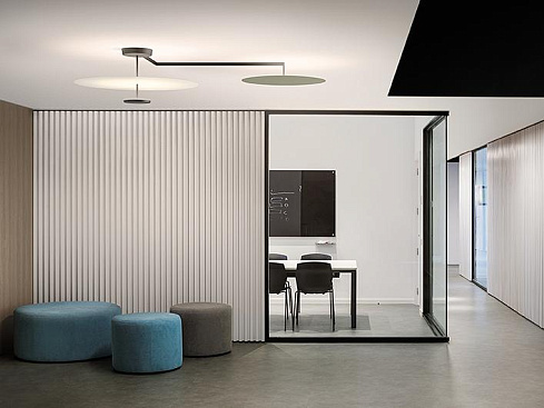 Потолочный светильник Vibia Flat 5924 White Flat 592410/1A