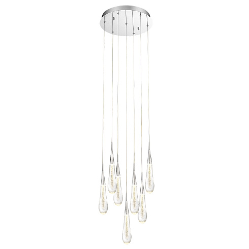 Подвесной светильник Delight Collection DD20591-7 chrome Pour