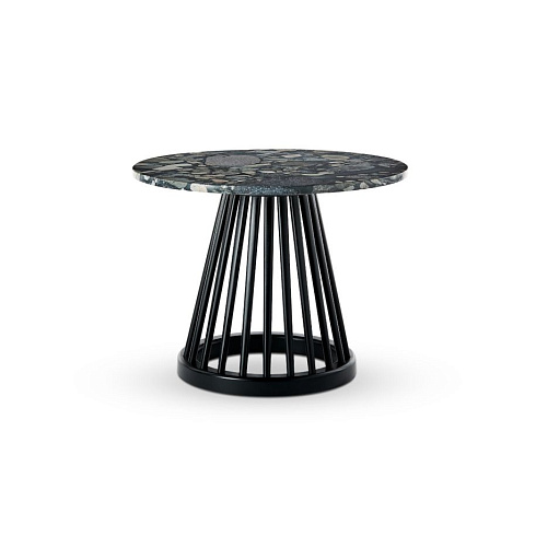 Стол Tom Dixon Fan Black Pebble Marble Fan FAB01MT03PE