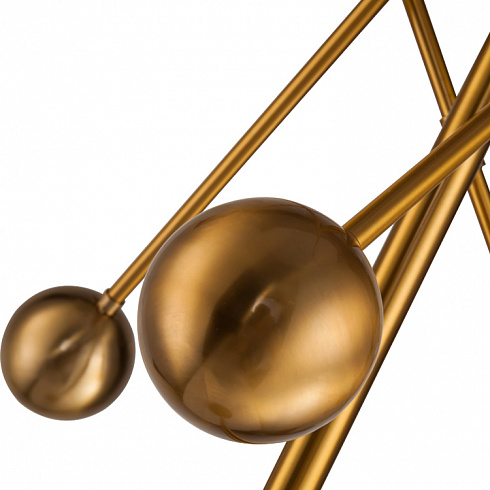 Торшер Delight Collection Globe Mobile 3 Globe Mobile KG0965F-3 brass