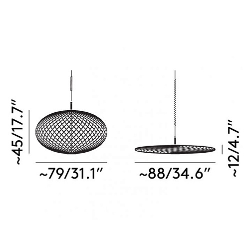 Подвесной светильник Tom Dixon Spring Medium Brass Spring SPP05BEU