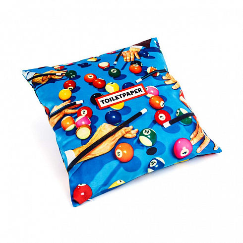 Подушка Seletti Toiletpaper Snooker Toiletpaper Cushion 02302