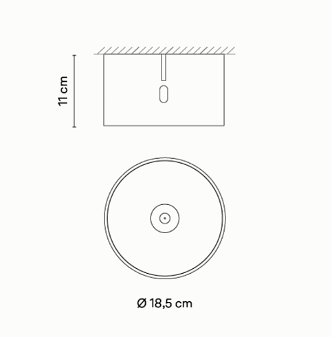 Спот Vibia Bind 6542 Wide Beige M1 3000K Bind 654224/2F