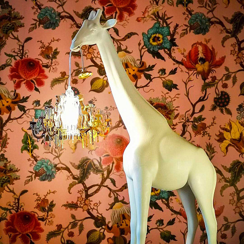 Торшер Qeeboo Giraffe In Love XS W White Giraffe In Love 28001WH-W