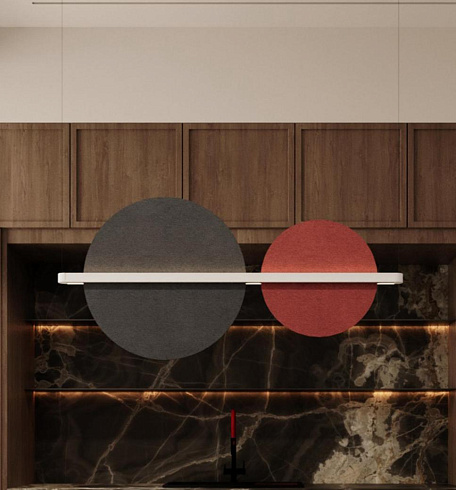 Подвесной светильник Penta Hang Out Greyish/Red Hang Out 1906-21-1100-D3NE