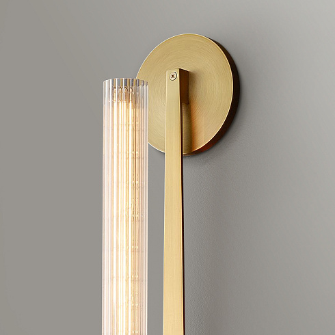 Настенный светильник Delight Collection MT8615-1W antique brass Wall lamp