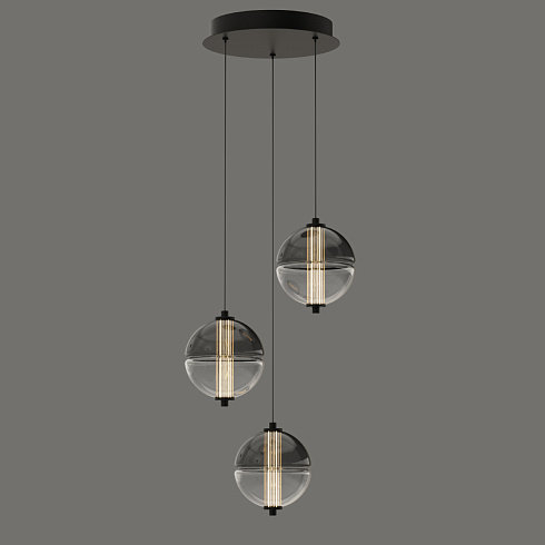 Подвесной светильник Delight Collection MD24022079-3A black/smoky MD24022079