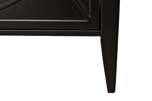 Тумба прикроватная черная см Garda Decor 151SV-00008 