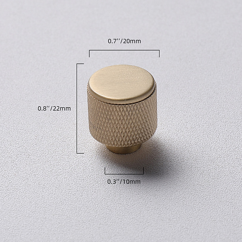 Ручка-кнопка Delight Collection HK009 brass HK009