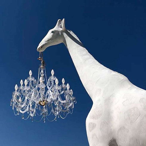 Уличный светильник Qeeboo Giraffe in Love M White Giraffe in Love 19004WH