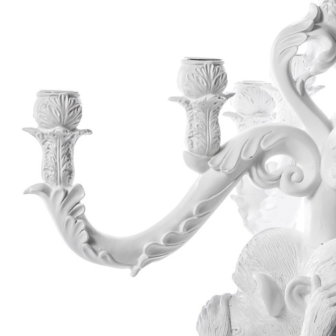 Канделябр Seletti Giant Burlesque 3 Monkeys White Burlesque 14874 BIA