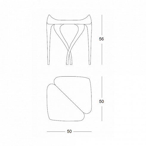 Приставной столик Agrippa VIPERUS VIPERUS