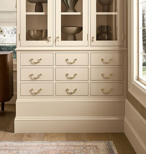 Ручка-скоба Rejuvenation Hans L.10.2cm Polished Nickel Hans 3310334