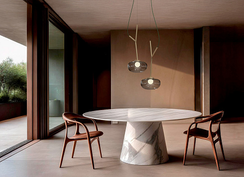 Подвесной светильник Hind Rabii Talea-H Orbitale Brass Talea 10902