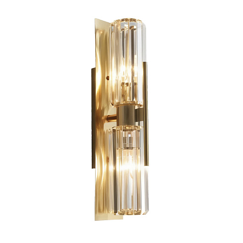 Настенный светильник Delight Collection 88183W/D500 gold/clear Wall lamp