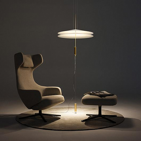 Подвесной светильник Vibia Flamingo 1510 Gold Flamingo 151020/1B