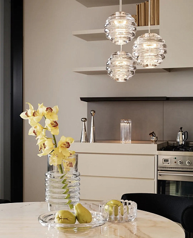 Подвесной светильник Tom Dixon Press Mini Sphere clear Press PRP14CLEU