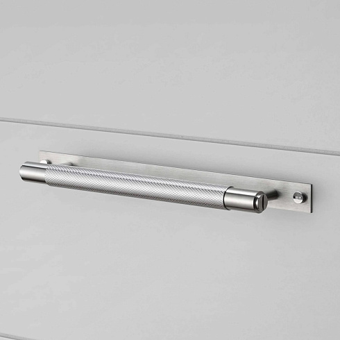 Ручка-скоба Buster and Punch Pull Bar Plate Cross Steel Cross UK-PB-HP-360-ST-A