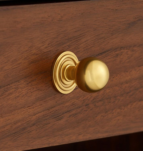 Ручка-кнопка Rejuvenation Grace Aged Brass Grace 4028976