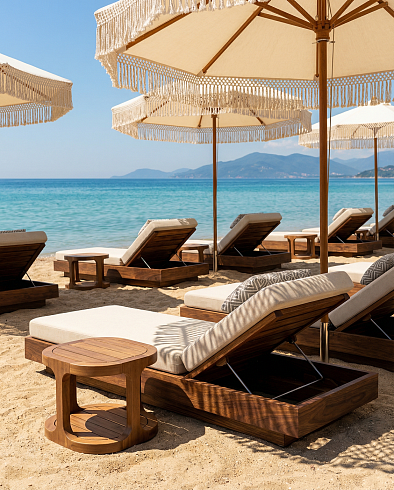 Шезлонг Delight Collection Outdoor Menorca Menorca Menorca Сhaise Lounge
