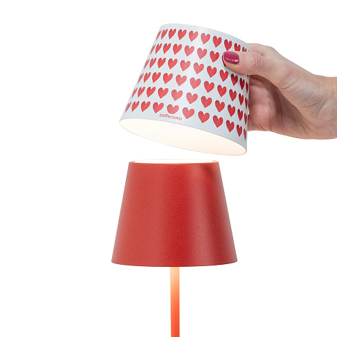 Абажур Zafferano Poldina d11.5 Love Poldina LD035151