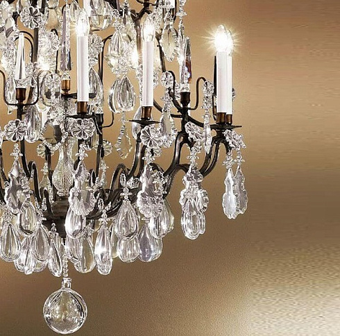 Люстра Arizzi 2025/12+6 mat dark bronze 2025