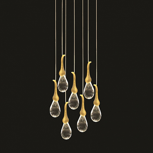 Подвесной светильник Delight Collection OMG07287-7 gold Seed