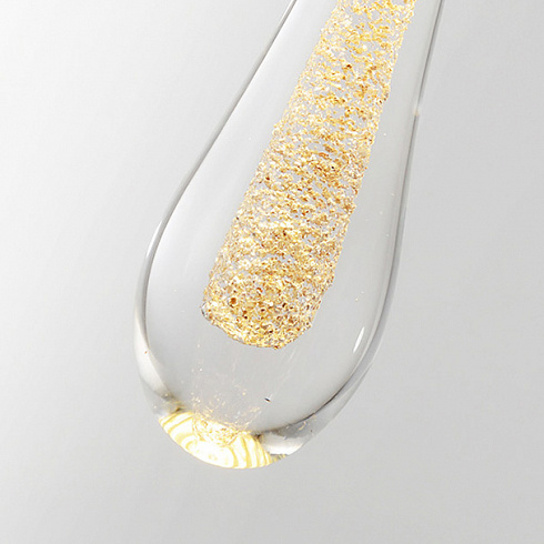 Подвесной светильник Delight Collection Pour 1 gold Pour 9905P/1 gold