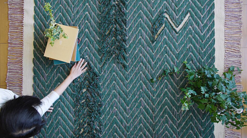 Ковер CC-TAPIS Cultivate Red Cultivate