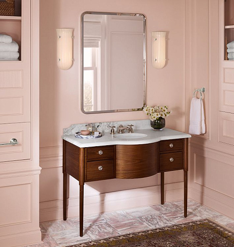 Ручка-кнопка Rejuvenation Hans Drop Ring Polished Nickel Hans 6111915