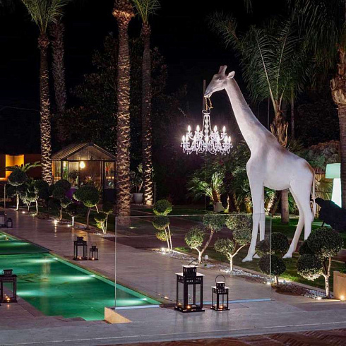 Уличный светильник Qeeboo Giraffe in Love XL White Giraffe in Love 19001WH