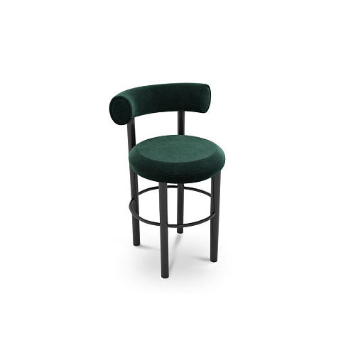 Полубарный стул Tom Dixon FAT StooL 65 Gentle 2 0973 FAT FATS02GE0973BL